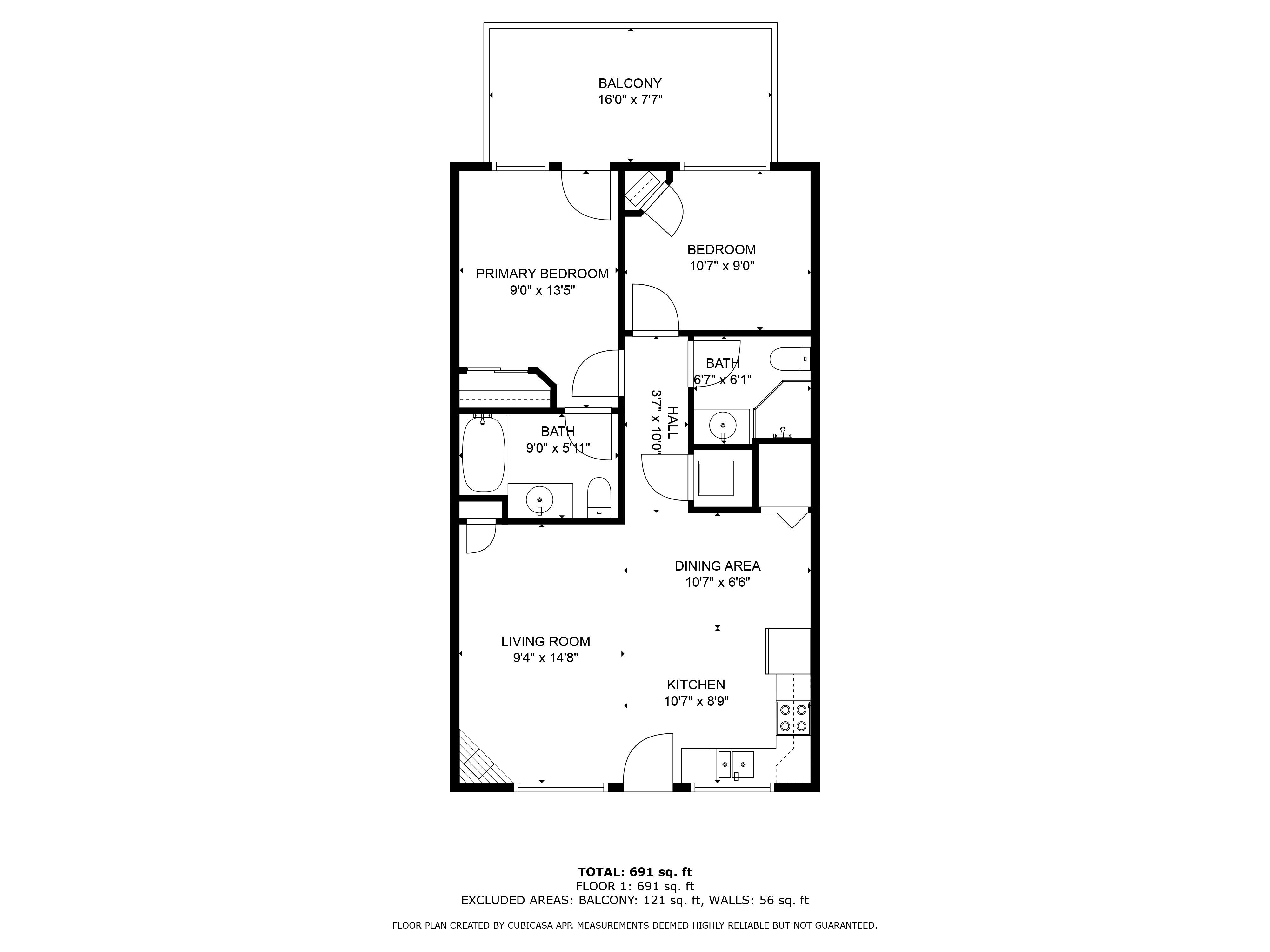 Fall River Village - 2-Bedroom Layout 'A' and 'B'